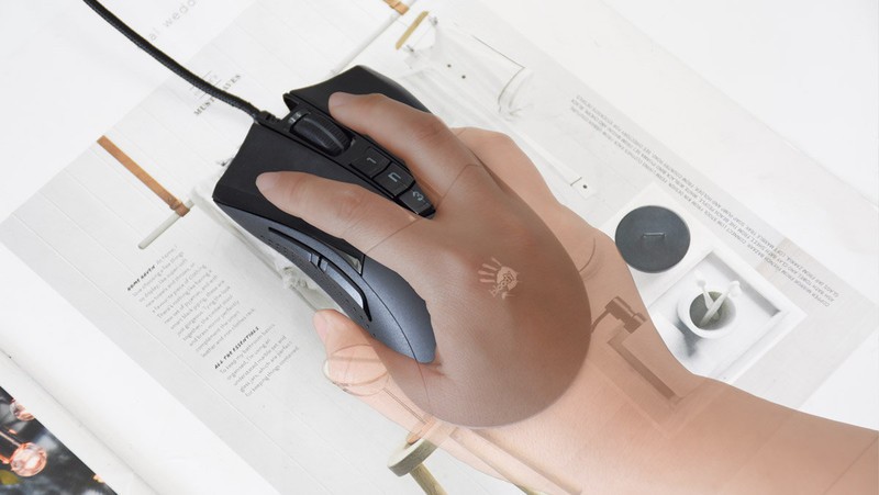 血手幽灵A90 Max电竞鼠标：幽灵血手 电竞之魂