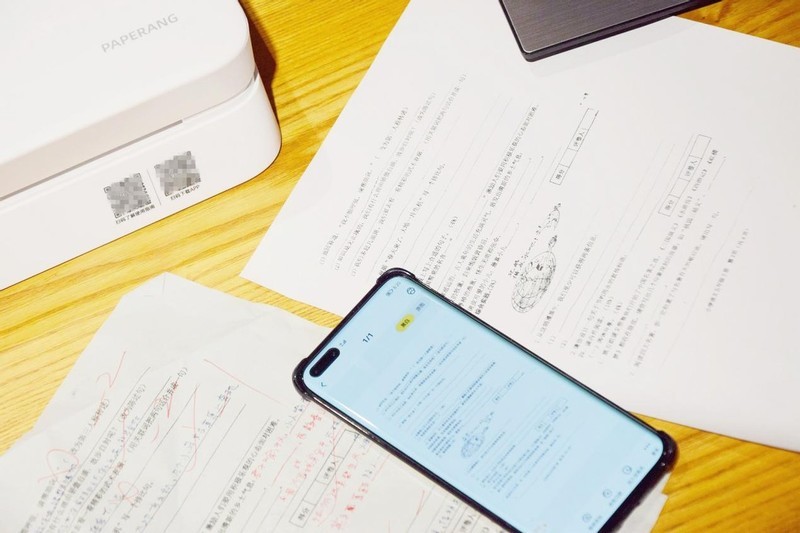 喵喵机家用学习打印机F1评测，免墨且支持有线无线A4打印