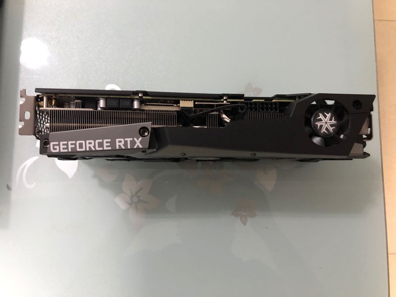 映众 RTX3070  客户亲手拍的图