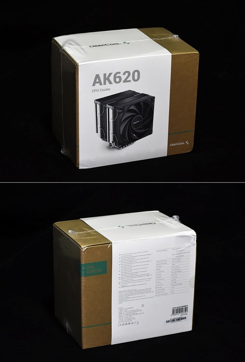 九州风神DEEPCOOL AK620 CPU风冷散热器 轻松驾驭260W 体验分享
