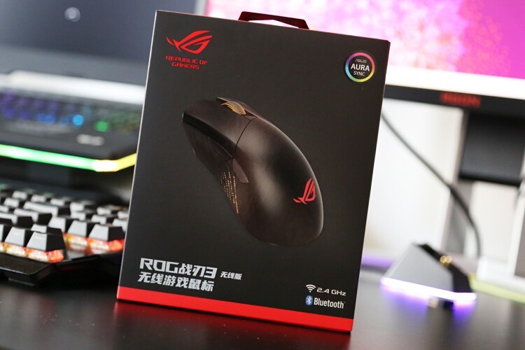 【首发新品】2021最具创新游戏鼠标：ROG战刃3无线版三模式鼠标体验ROG GladiusIII