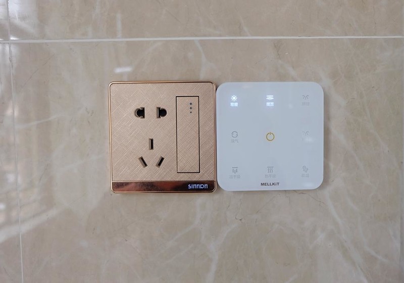 秒出暖风还能除菌 美尔凯特家的美小白给你带来浴室里夏天