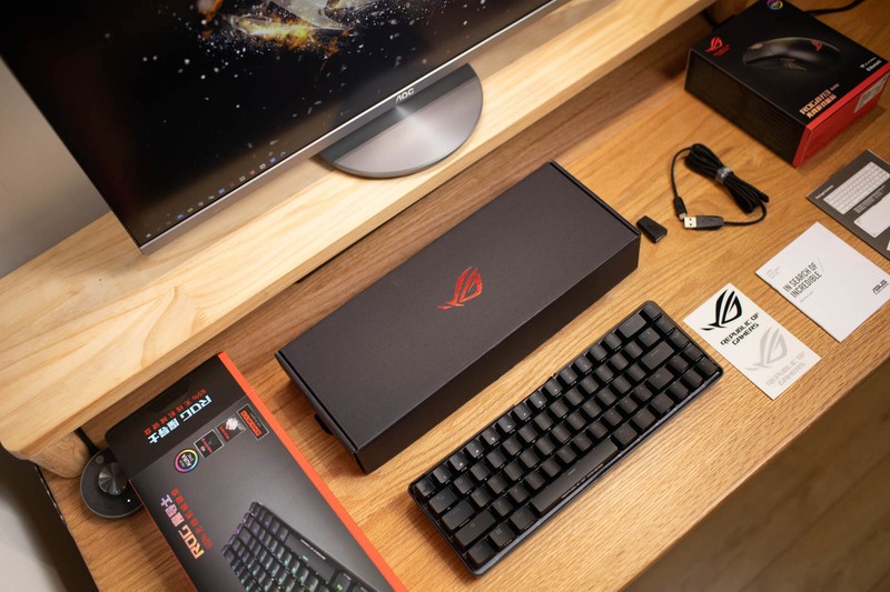 我的ROG桌面无线键鼠方案（上）键盘篇，ROG魔导士键盘