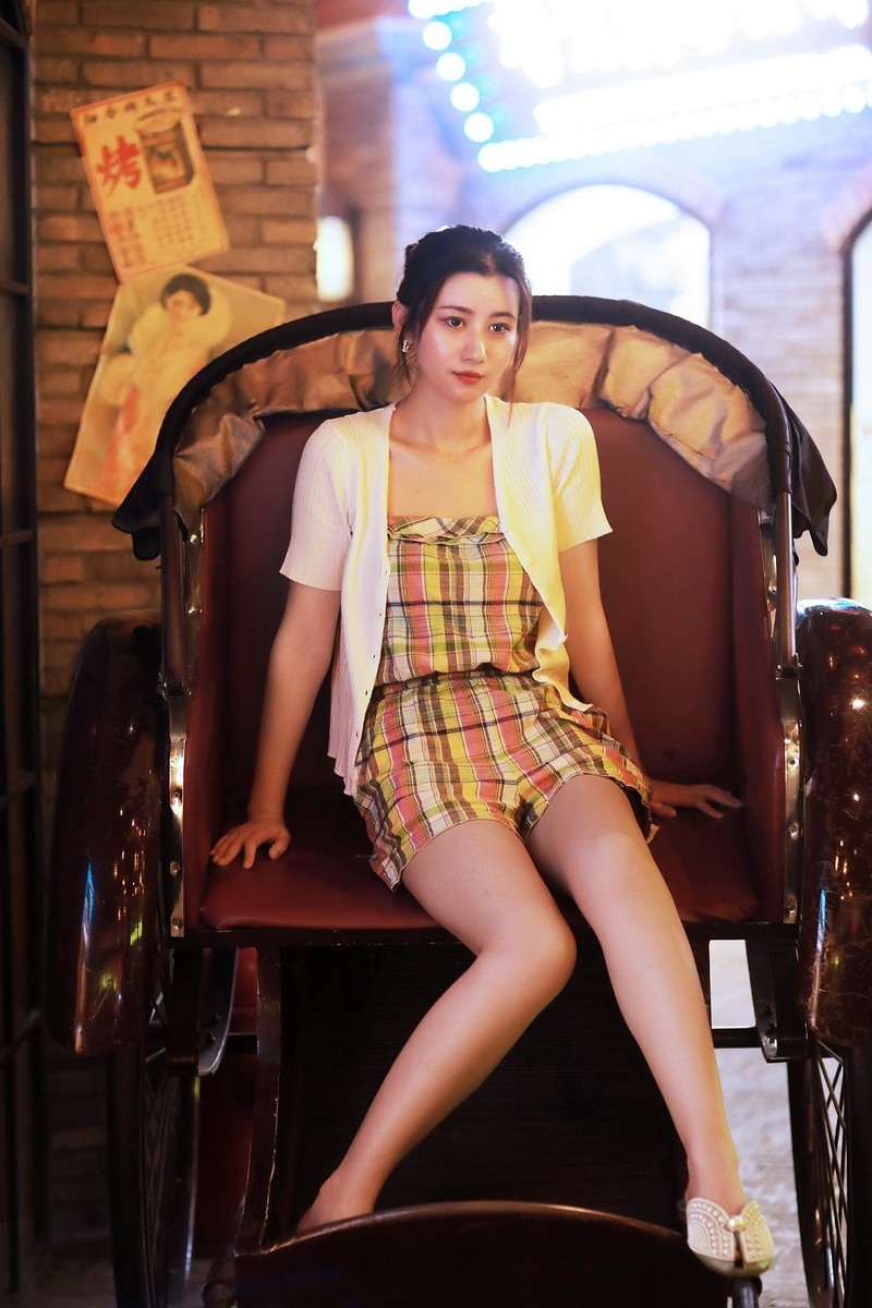 黄包车（后半用闪灯）