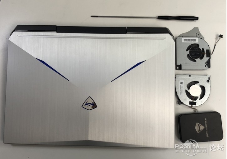 机械师F117-V更换风扇教程