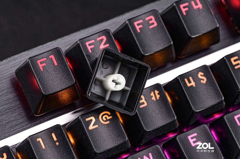 全键可编程，光感轴新品，百元级迪摩F10空中骑士机械键盘