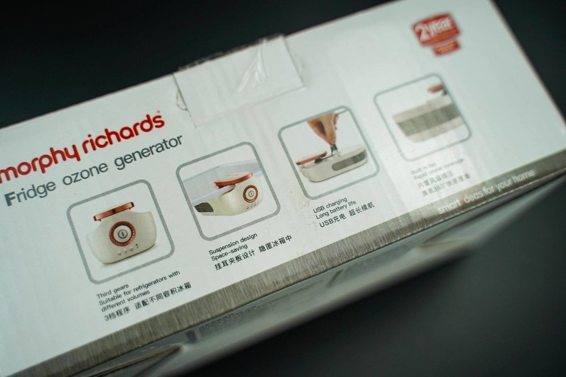 除味效果明显，还有杀菌的功效，体验摩飞冰箱除味器