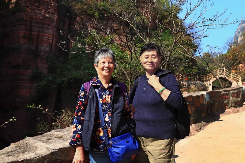 参观河南万仙山郭亮村（一）