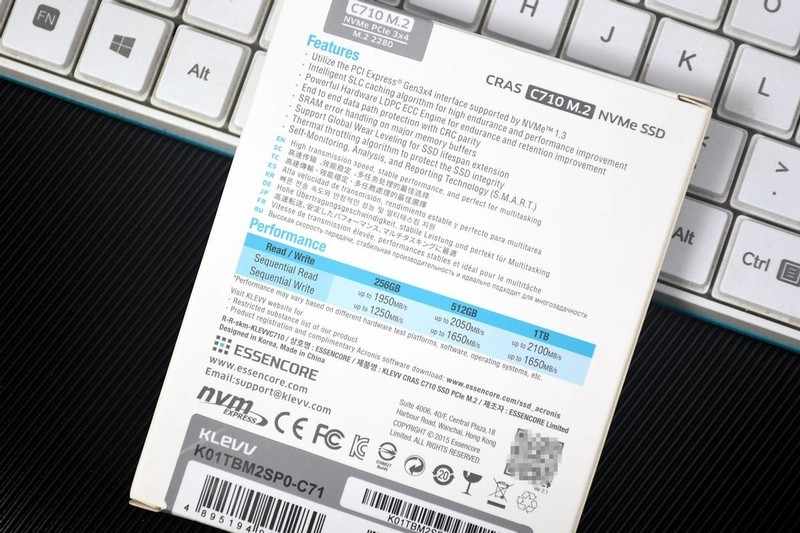 利用WIN10特殊功能，让硬盘性能翻倍，科赋 CRAS C710固态硬盘实测
