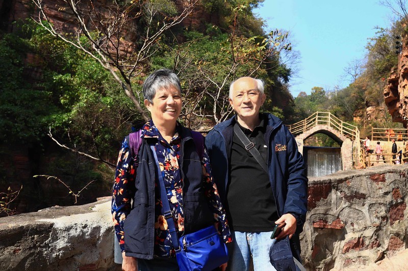 参观河南万仙山郭亮村（一）