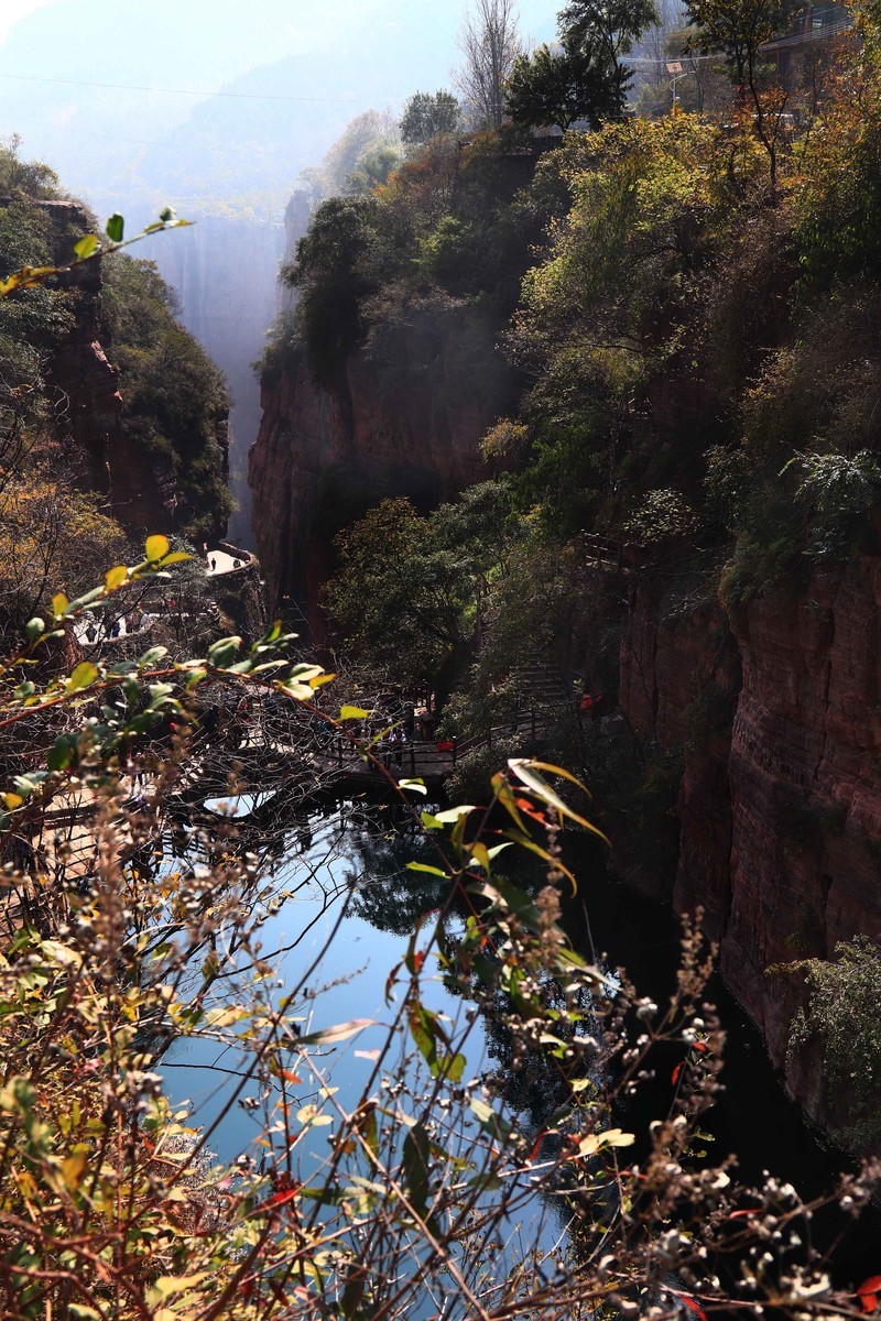 参观河南万仙山郭亮村（一）