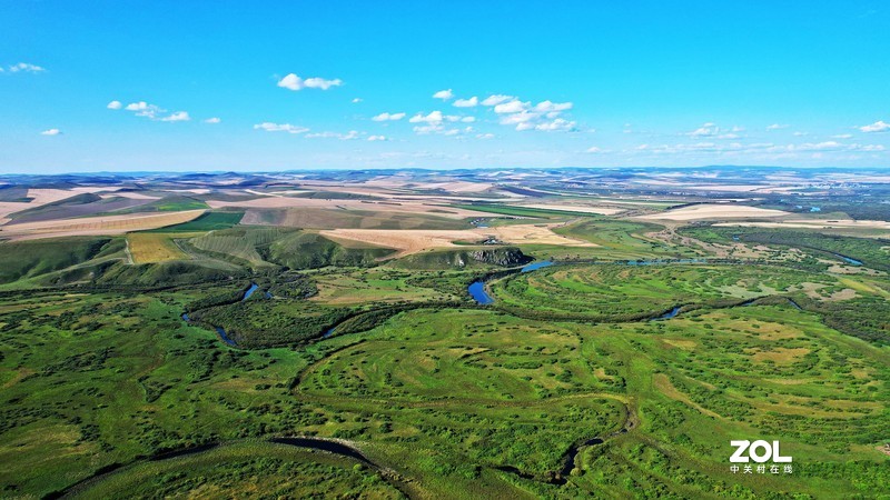 海拉尔河秋景（DJIAir2S拍摄）