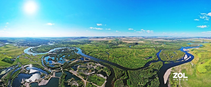 海拉尔河秋景（DJIAir2S拍摄）