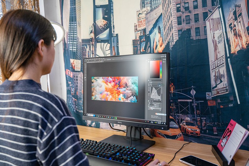 藏不住了，我的修图显示器——明基SW240评测