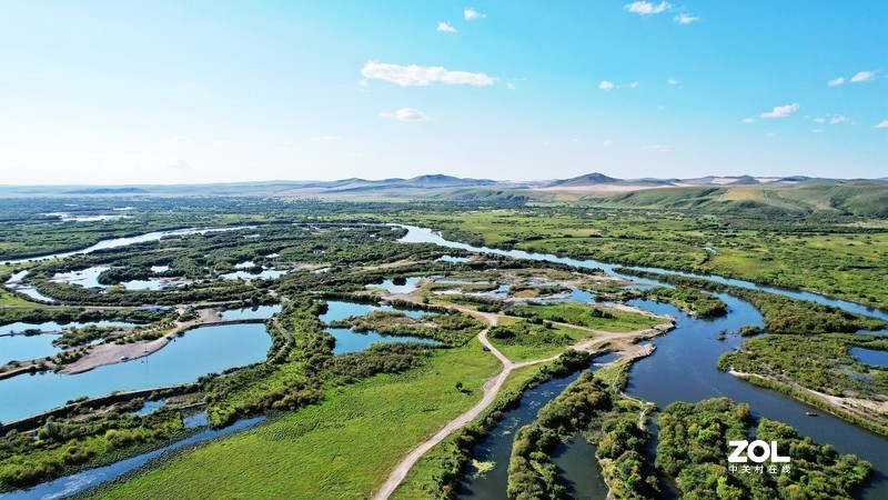 海拉尔河秋景（DJIAir2S拍摄）