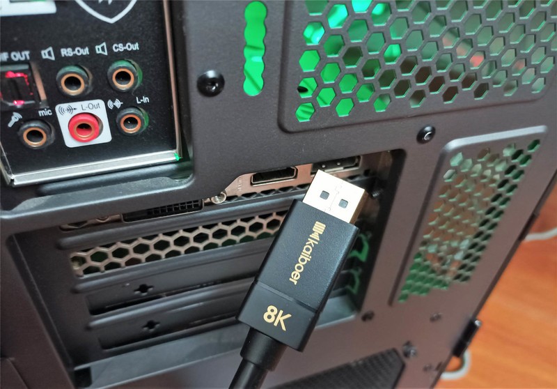 电竞桌面专属！开博尔DP线1.4版开箱：4K配合144Hz真叫舒适