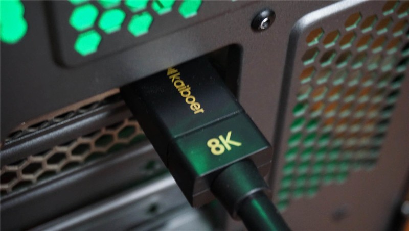 电竞桌面专属！开博尔DP线1.4版开箱：4K配合144Hz真叫舒适