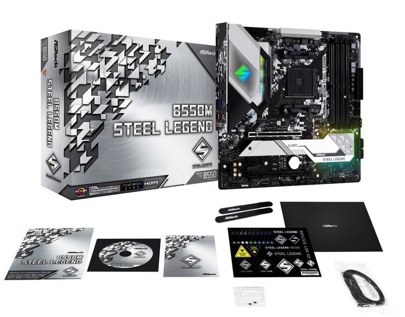 装机多样化，新卡来临前的必备“B550M Steel Legend”