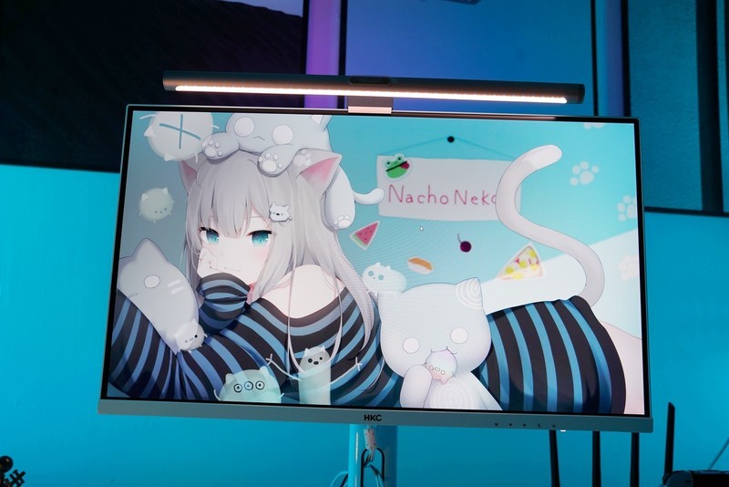 治愈能量满满，HKC PG27P3马卡龙配色桌面搭建分享