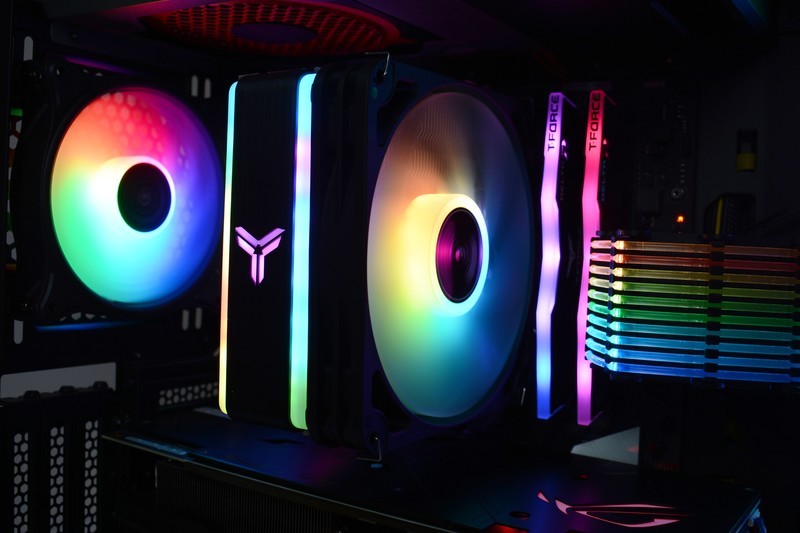 乔思伯MX400 CPU散热器，颜值在线，14cm大风扇加持