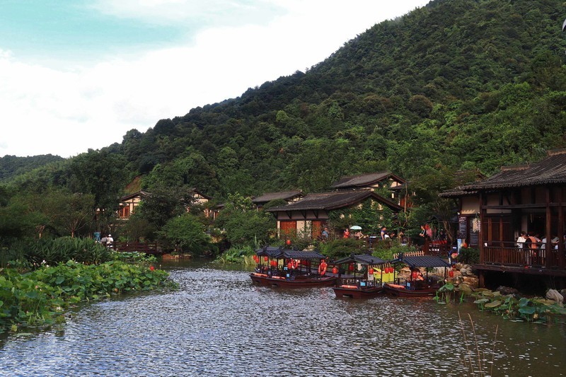 游览江西上饶葛仙村景区（一）