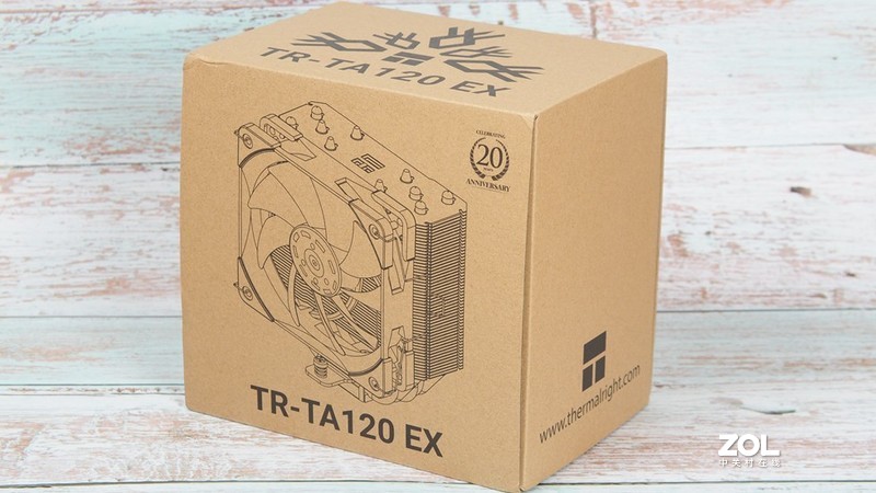 经典回归，全电镀回流焊——利民TA 120 EX经典回归 154mm单塔散热器开箱简测