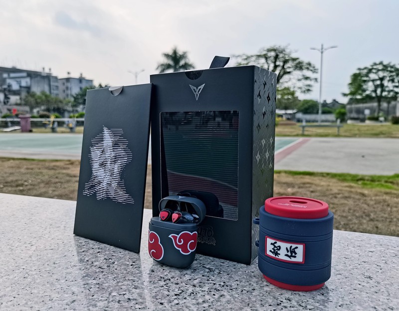 飞智X1火影联名款游戏蓝牙耳机开箱评测，游戏党听声辩位神器