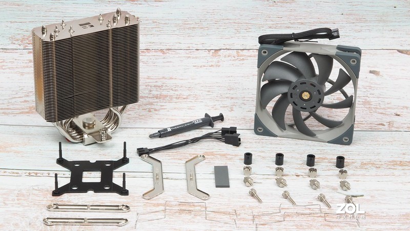 经典回归，全电镀回流焊——利民TA 120 EX经典回归 154mm单塔散热器开箱简测