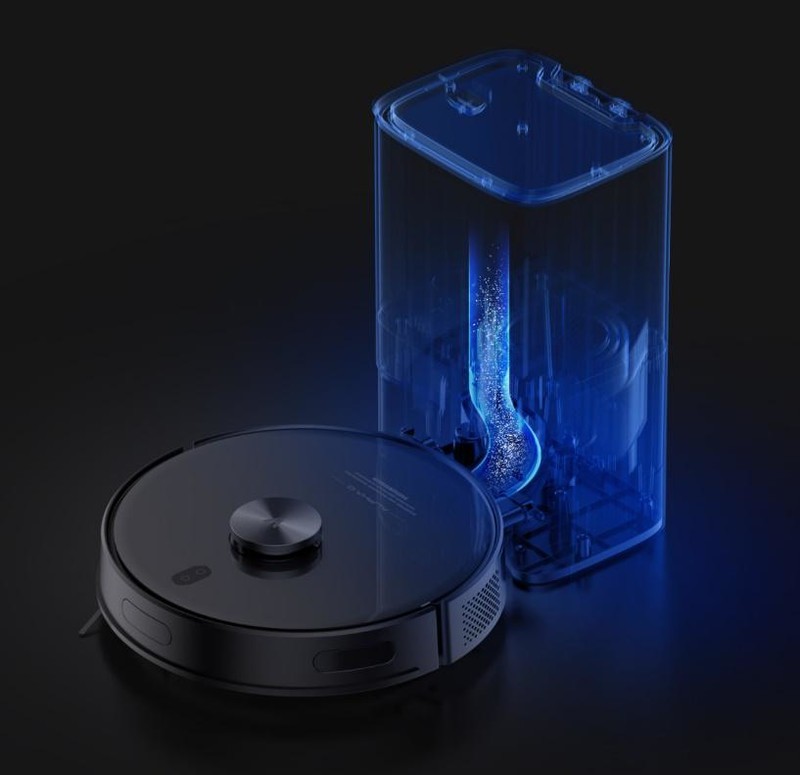 云米扫拖机器人 Alpha Lite，扫拖一体，自动集尘，省心省力