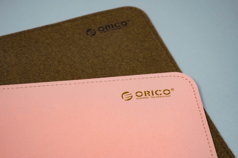 入手奥睿科软木皮革情侣双面鼠标垫，环保