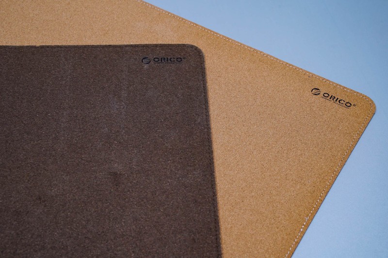 入手奥睿科软木皮革情侣双面鼠标垫，环保