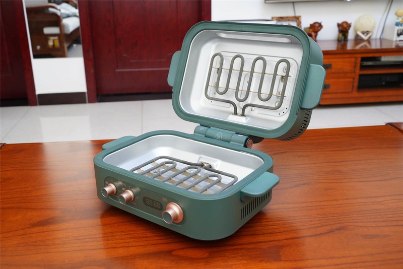 涮煮蒸炒煎烤一机搞定，美的双子炉体验，小白也能成大厨