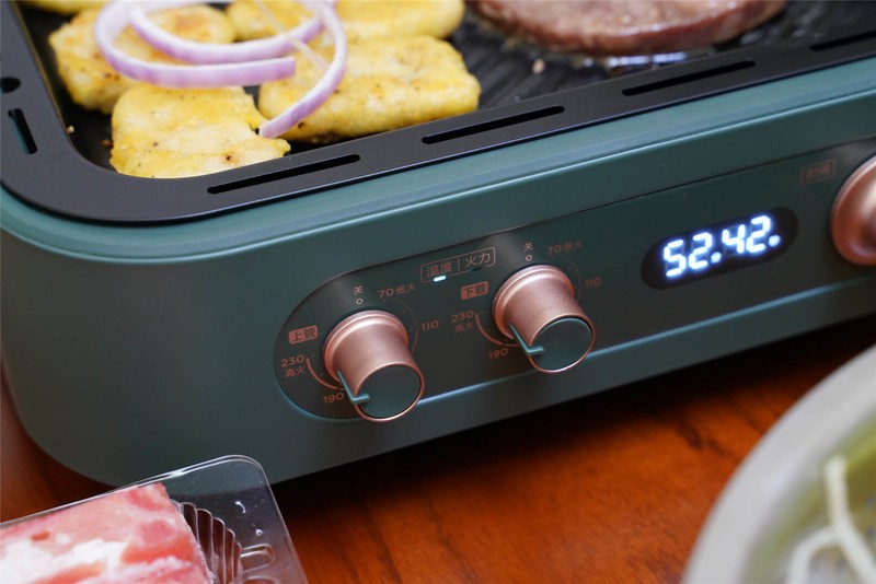 涮煮蒸炒煎烤一机搞定，美的双子炉体验，小白也能成大厨