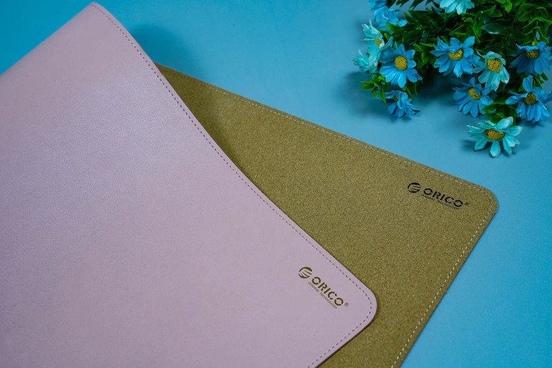 入手奥睿科软木皮革情侣双面鼠标垫，环保