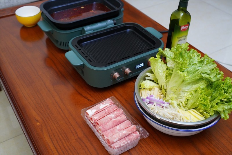 涮煮蒸炒煎烤一机搞定，美的双子炉体验，小白也能成大厨