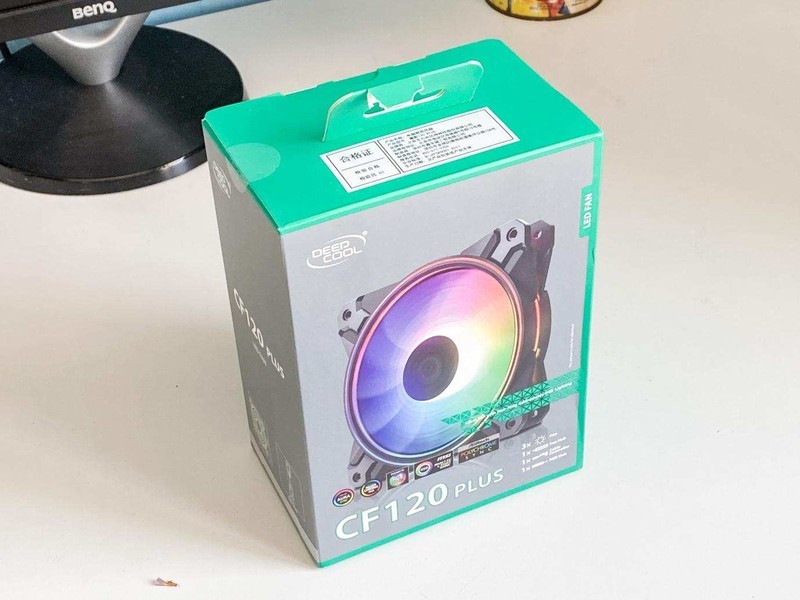 装电脑风扇怎样才算漂亮？看看九州风神魔影CF120Plus