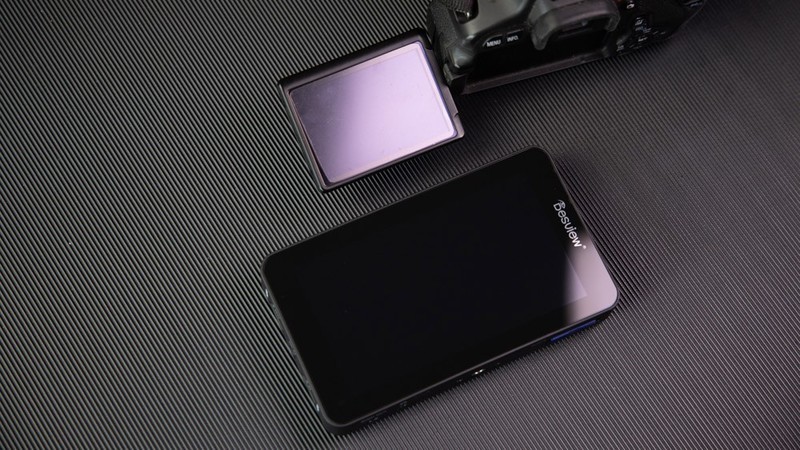 让单反显示更清晰，百视悦R6便携监视器体验