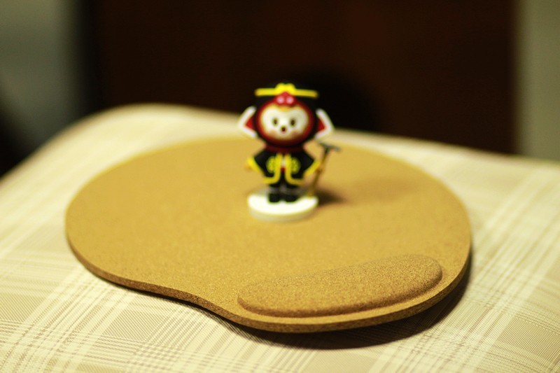 缓解手部压力 橡儿天然软木护腕鼠标垫