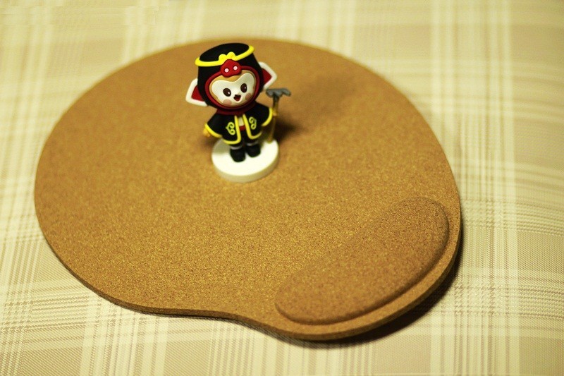 缓解手部压力 橡儿天然软木护腕鼠标垫