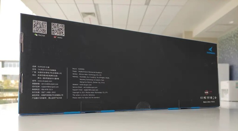 黑白配，永流传-杜伽DurgodK310青轴键盘开箱