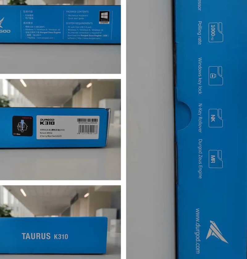 黑白配，永流传-杜伽DurgodK310青轴键盘开箱