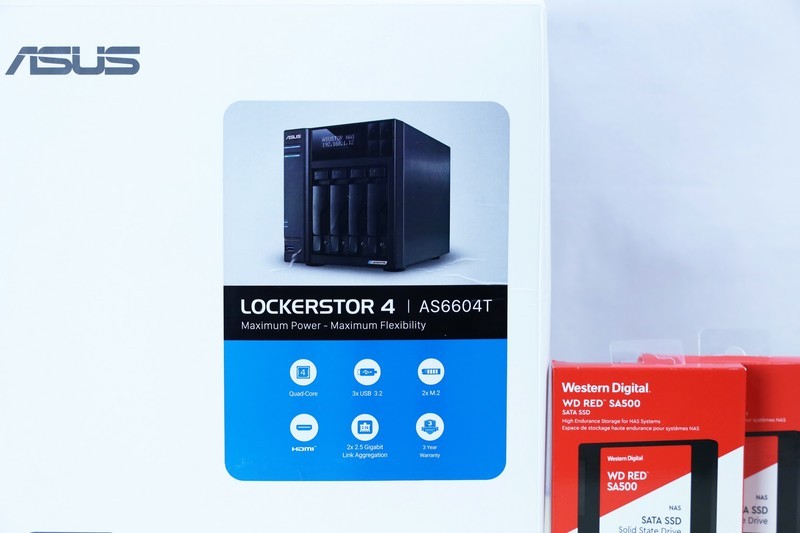 10年练习生终以“ASUS”正式出道 四核双2.5G网口NAS 华硕AS6604T使用体验