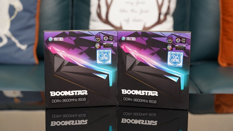可光污染可超频，影驰 星曜 DDR4 3600 16GBx2 RGB内存体验分享