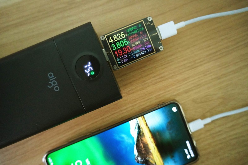 4万mAh超大容量，华为超级快充加持，aigo移动电源C40S安全感MAX