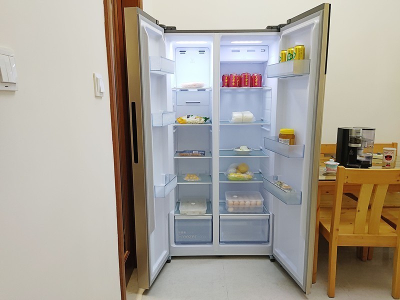 云米互联网冰箱对开门456L，食材远程控温，新鲜尽在掌握 I 视频