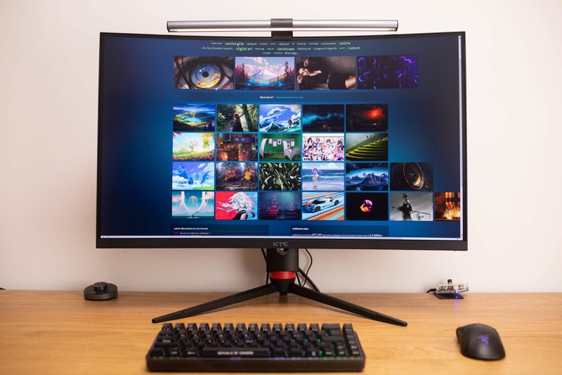 这个32寸显示器很有料，2K高刷曲面屏，KTC H32S12使用体验