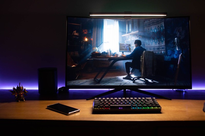 这个32寸显示器很有料，2K高刷曲面屏，KTC H32S12使用体验