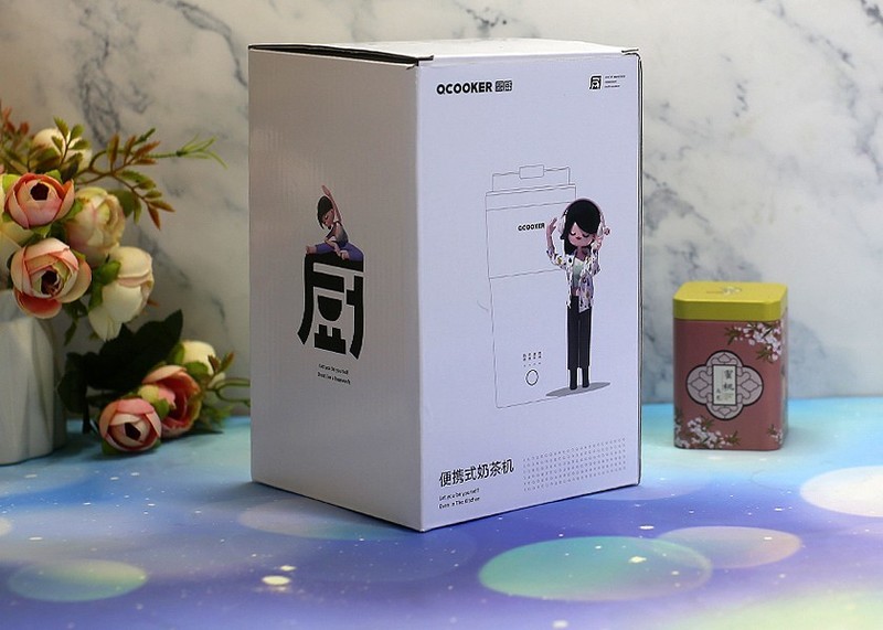 丝滑美味轻按即成，圈厨便携奶茶杯健康奶茶轻松做出来