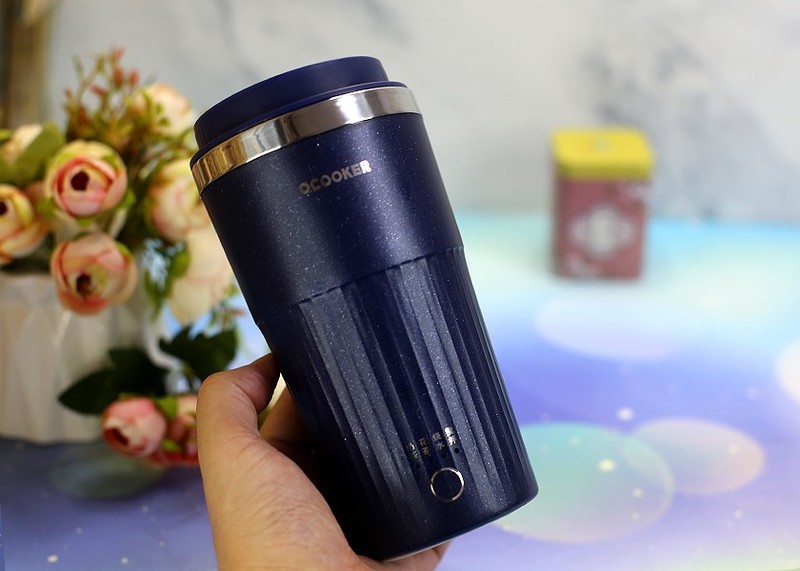 丝滑美味轻按即成，圈厨便携奶茶杯健康奶茶轻松做出来