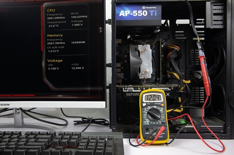 能净化空气的电脑电源，艾湃电竞AP-550Ti纳米光触媒电源评测